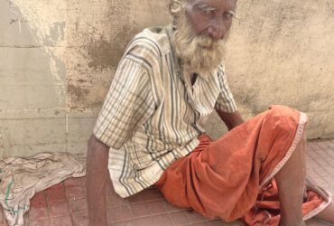 Sick & disabled 82 years old man rescued from the streets for residential care